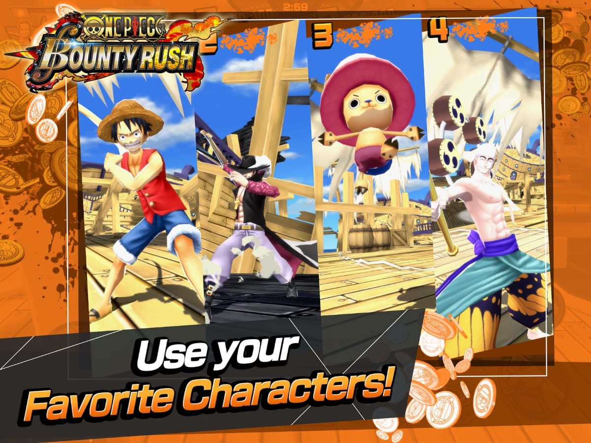 Bandai Namco lança RPG do mangá One Piece para Android e iOS 