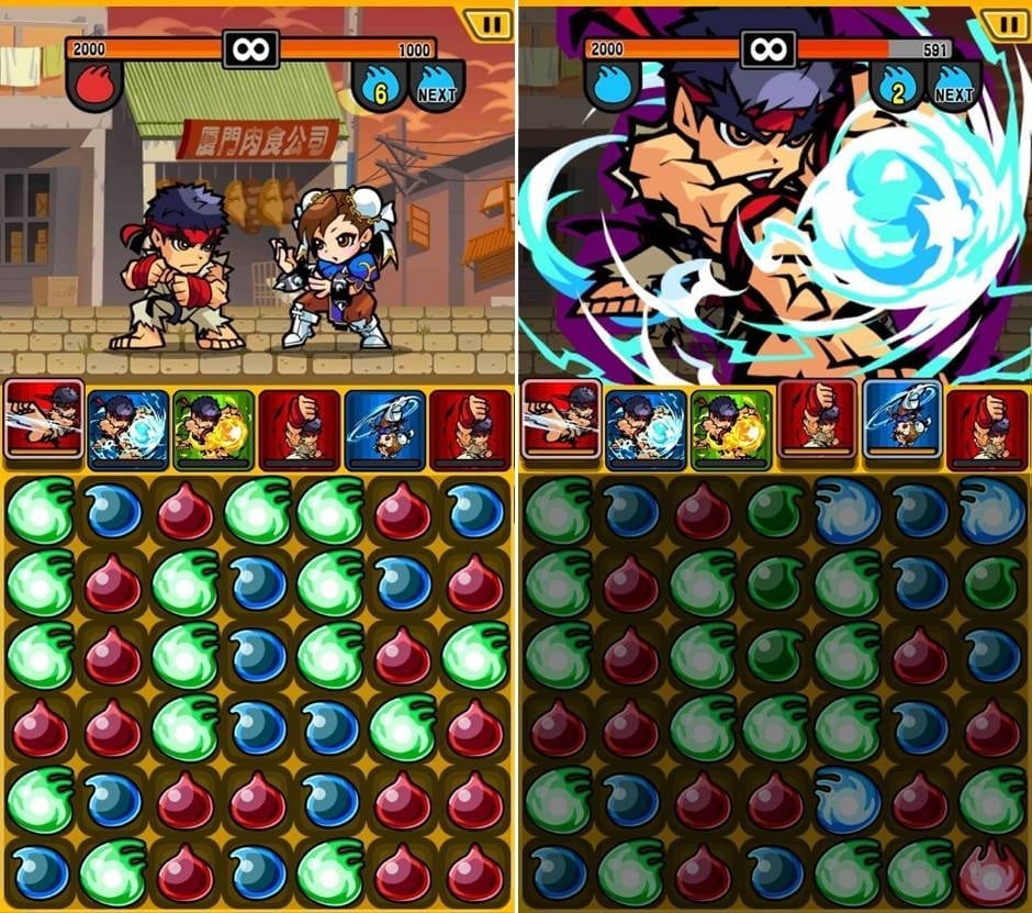 Street Fighter Puzzle Spirits image 1
