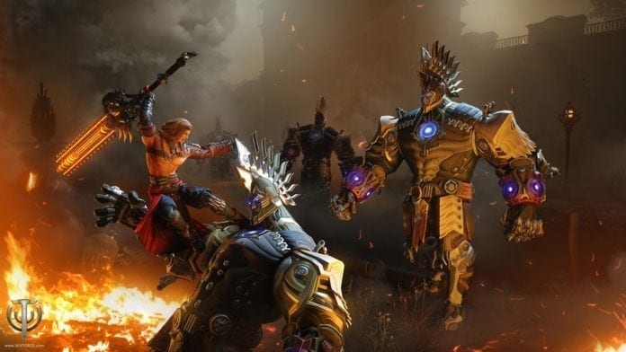 Skyforge - The ruthless Berserker class charges into the battlefield ...