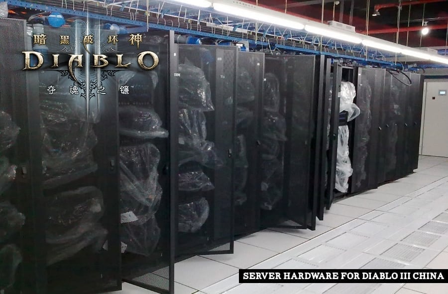 Diablo III China server hardware