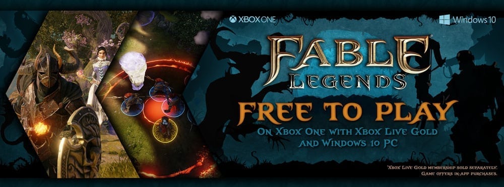 Fable Legends - Free-to-Play banner