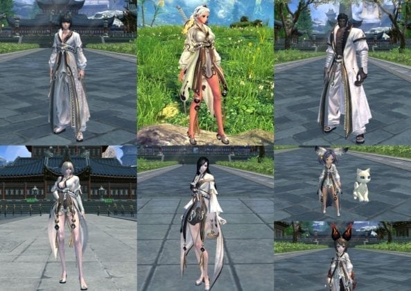 blade and soul online costume