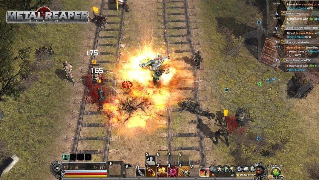 metal reaper online leveling