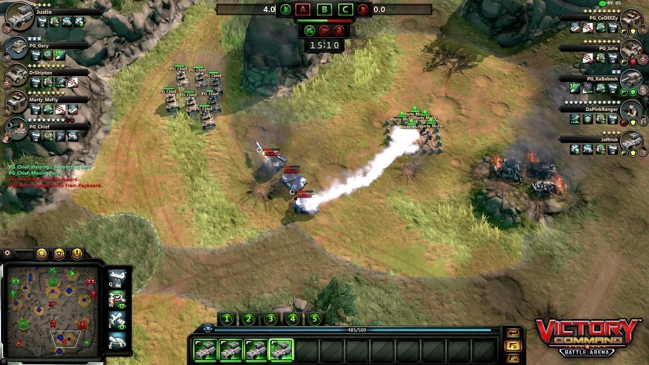 Victory Command screenshot 1