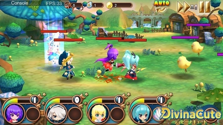 DiviniaCute - Anime online game gets mobile treatment in Japan - MMO Culture