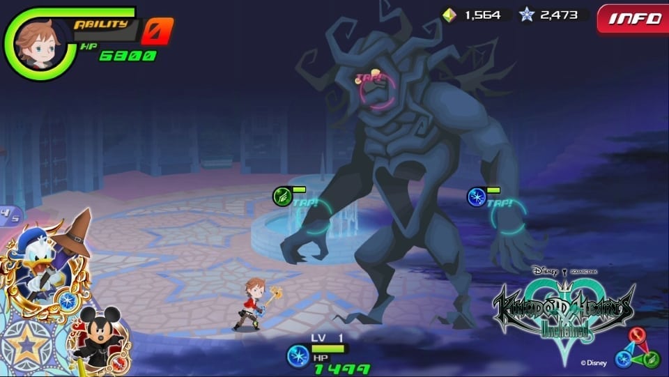 Kingdom Hearts Unchained χ screenshot 2