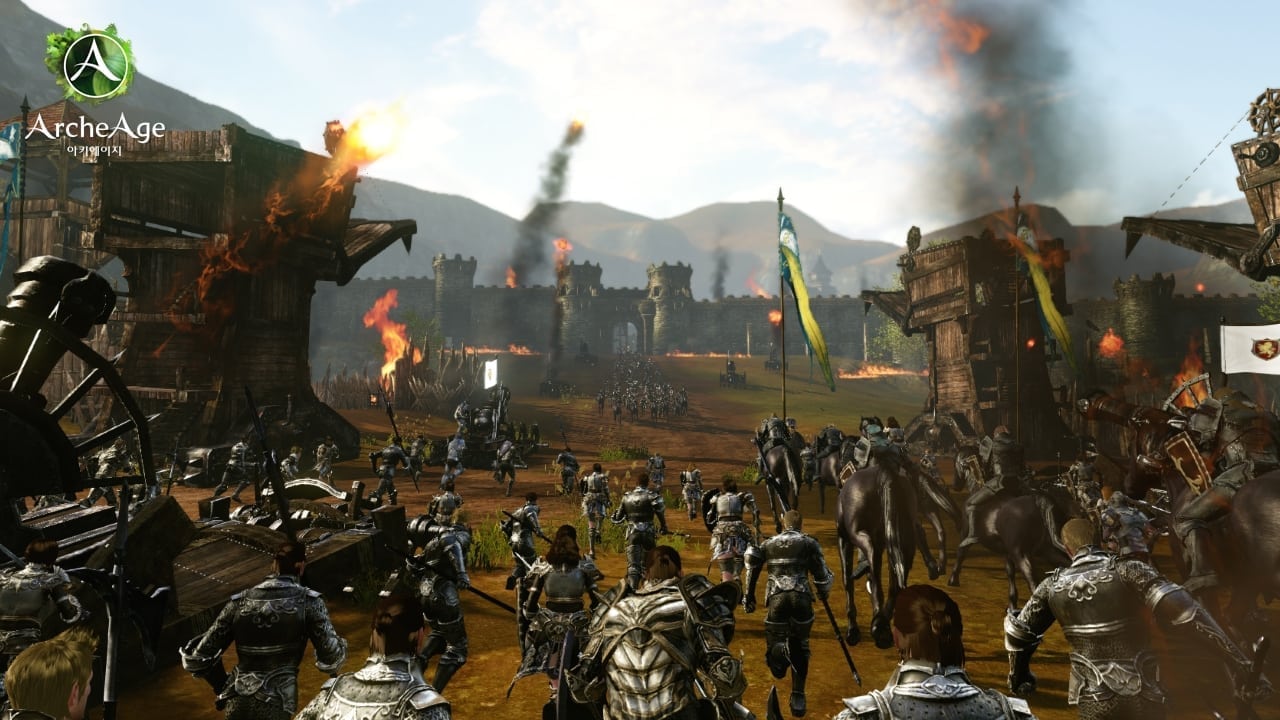 ArcheAge - Castle siege screenshot