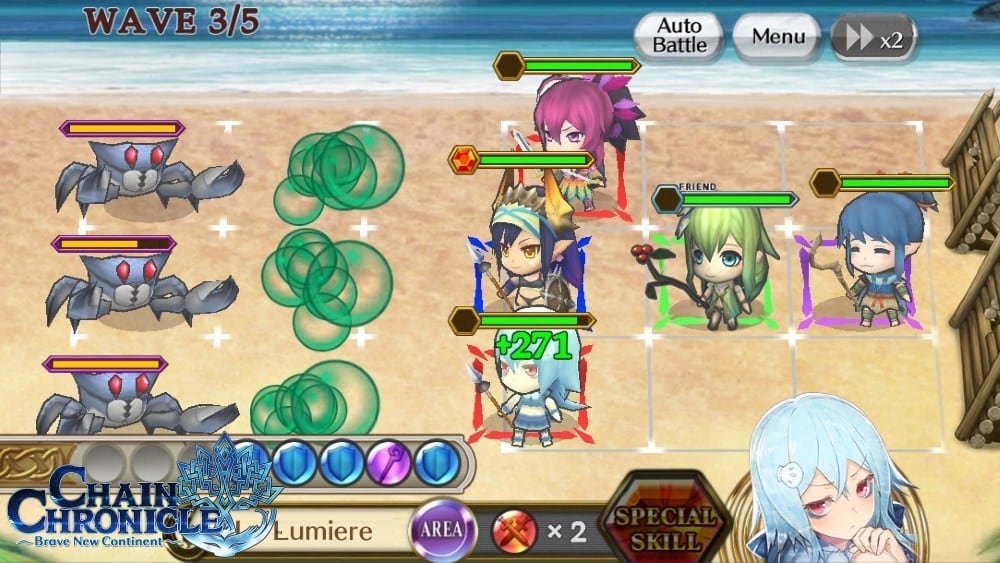 Chain Chronicle Brave New Continent screenshot 1