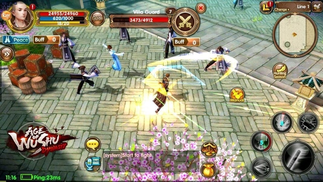 age of wushu dynasty mobile