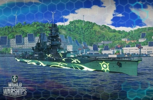 world of warships mods anime
