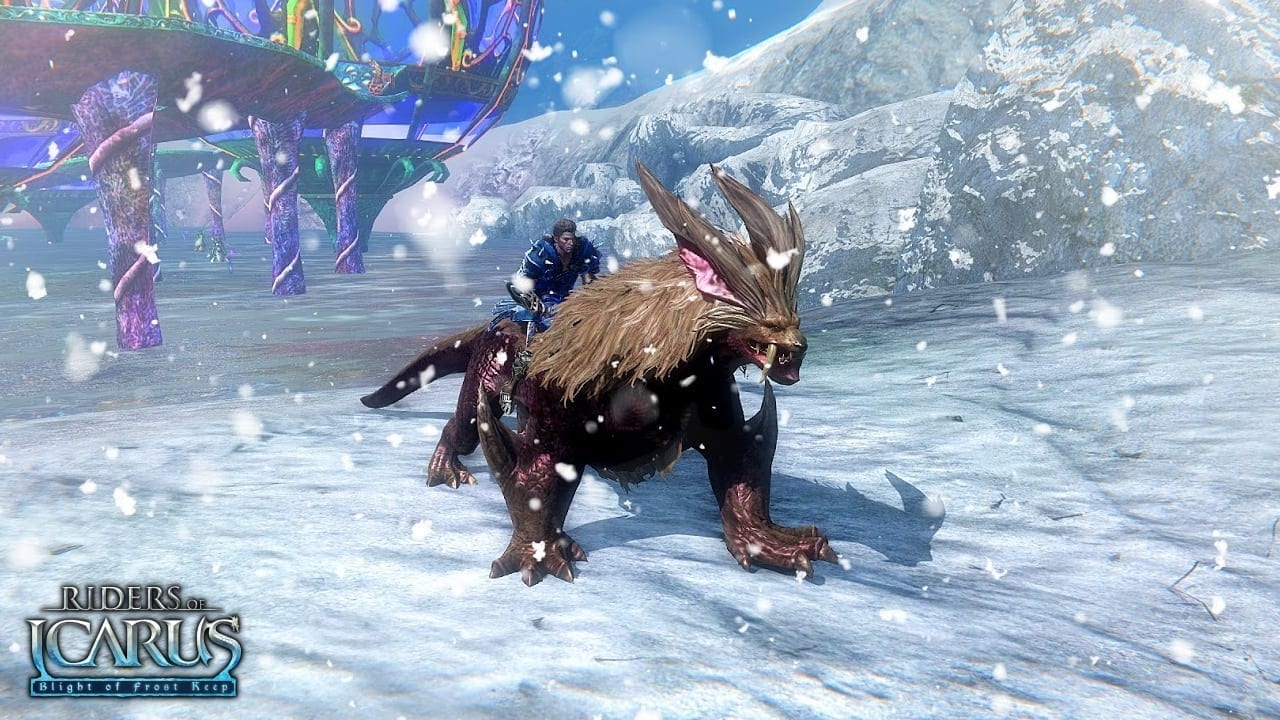Riders of Icarus - Blight of Frost Keep new mount