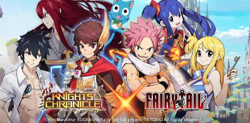 Knights Chronicle - Fairy Tail limited-time event begins for mobile RPG ...