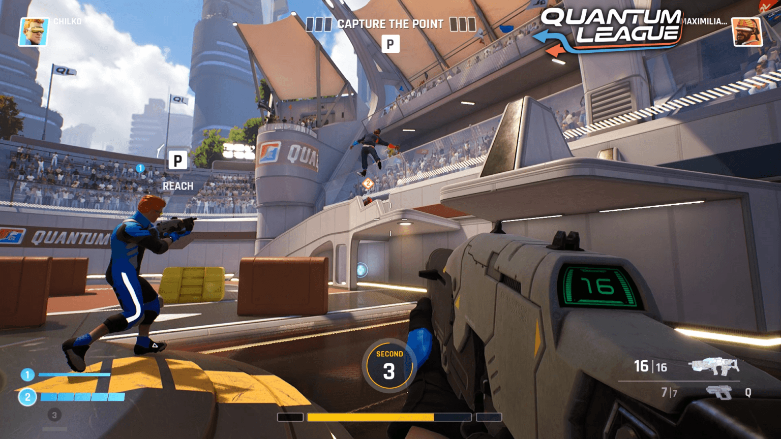 Quantum League Futuristic online PVP shooter enters Steam Early