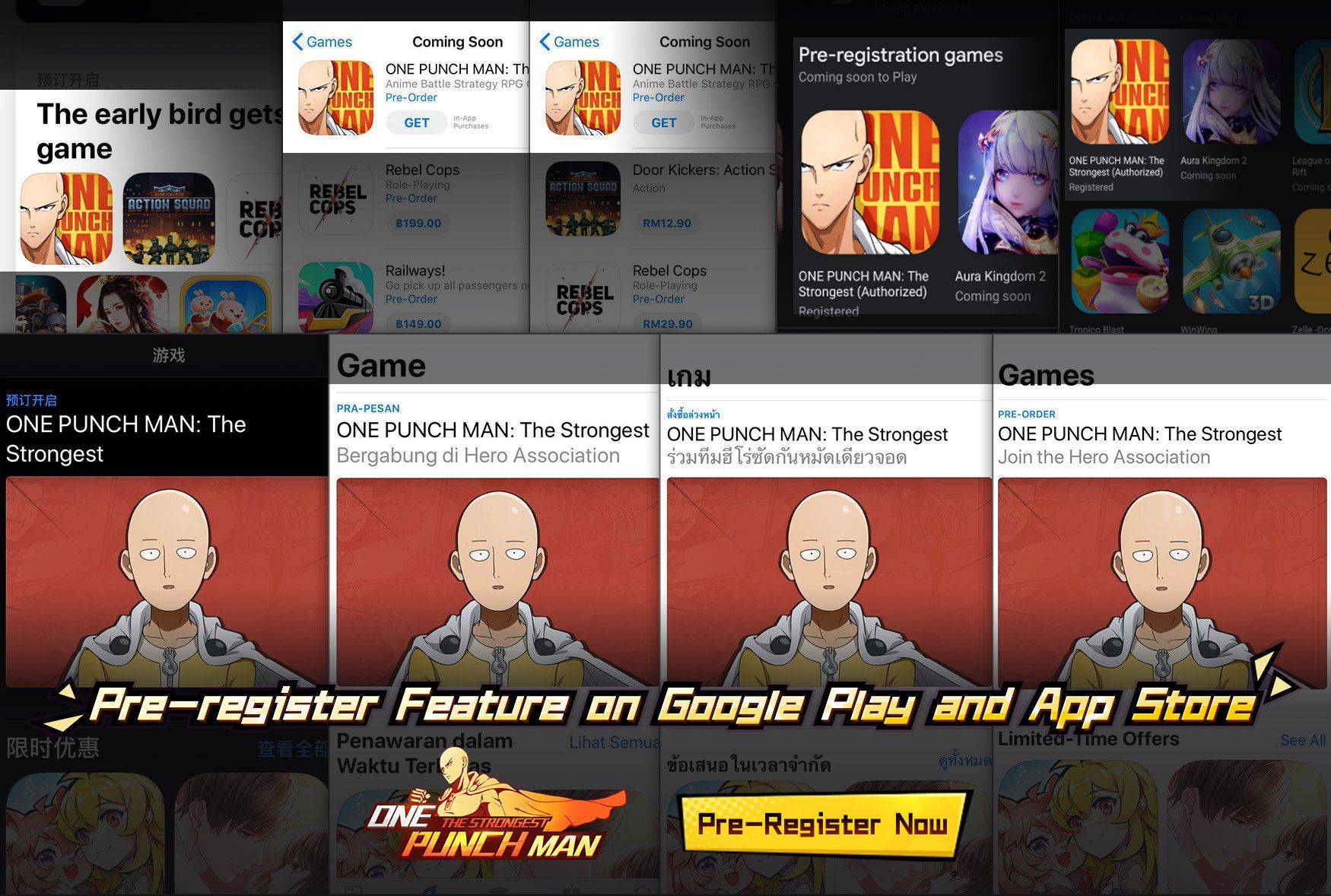 One Punch Man: The Strongest - Official launch date for SEA region  announced - MMO Culture