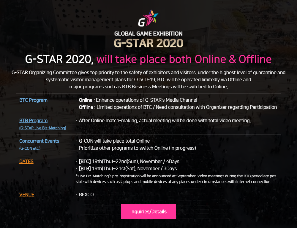 g star 2020