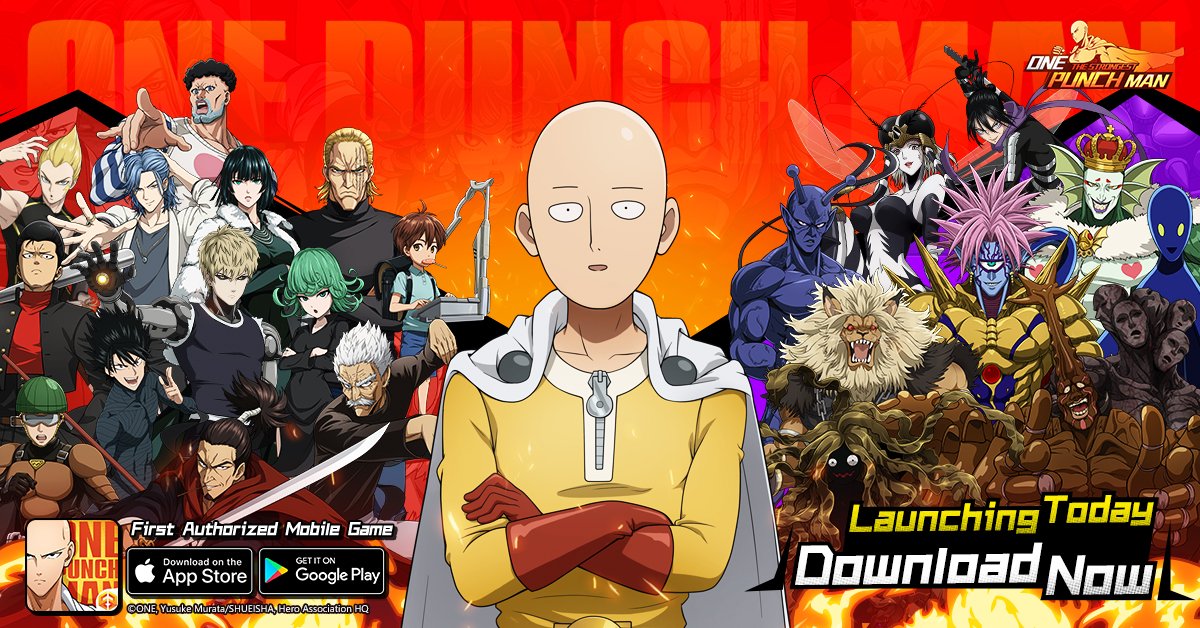One-Punch Man: World - Mobile RPG based on popular anime IP begins beta in  China next month - MMO Culture