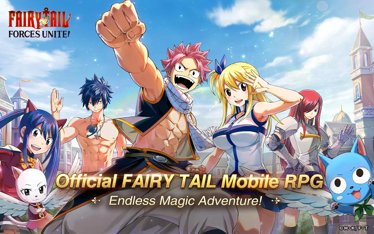 Fairytail Official Mobile Game will be released on IOS and Android