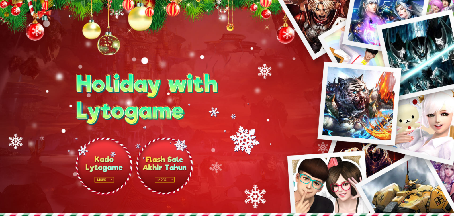Holiday with Lytogame main banner